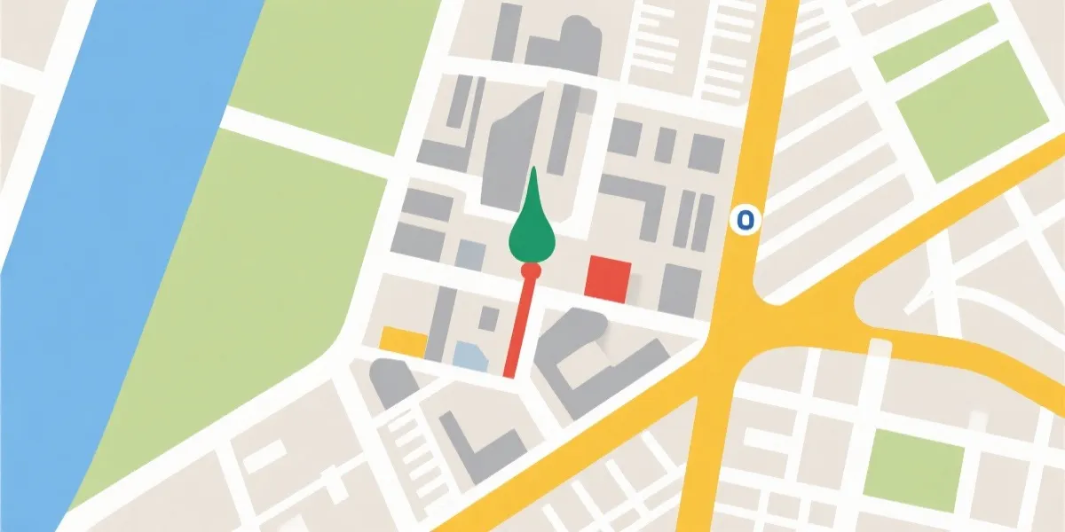 公司地址示意图